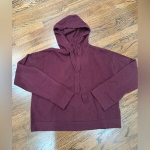 NAADAM Plum Cashmere Hoodie and Jogger Set